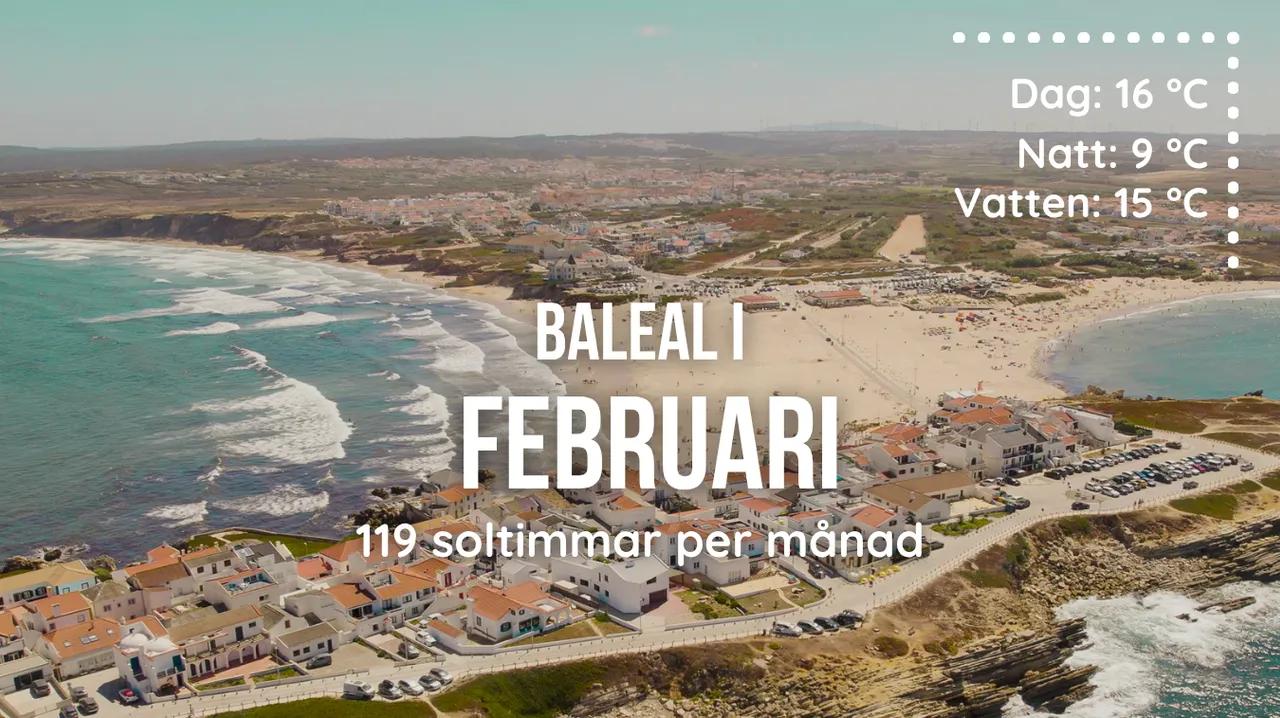 Baleal i februari