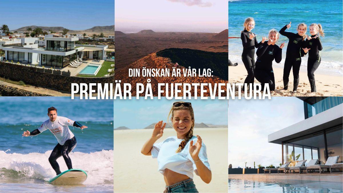 Säsongspremiär på Fuerteventura med Magnus & friends