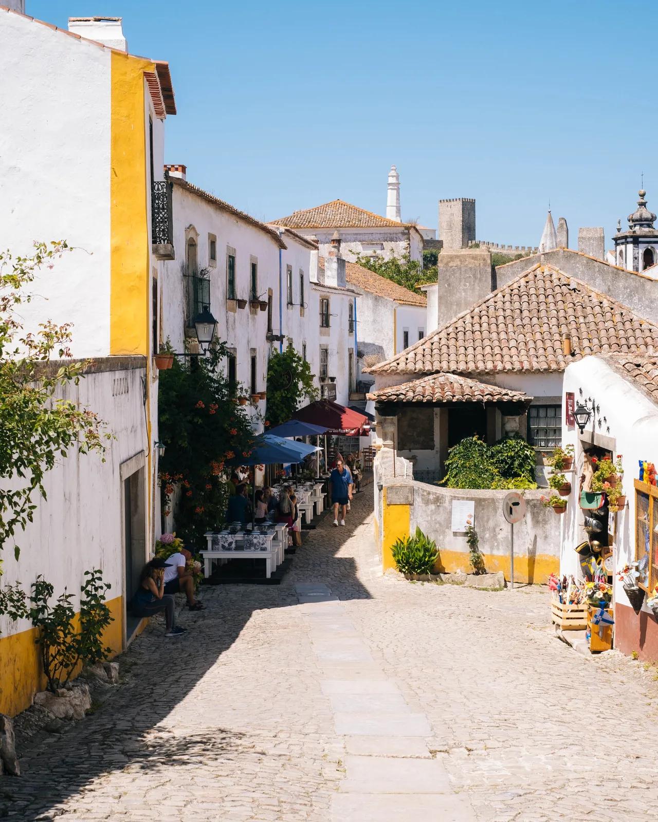 Medeltida byn Obidos
