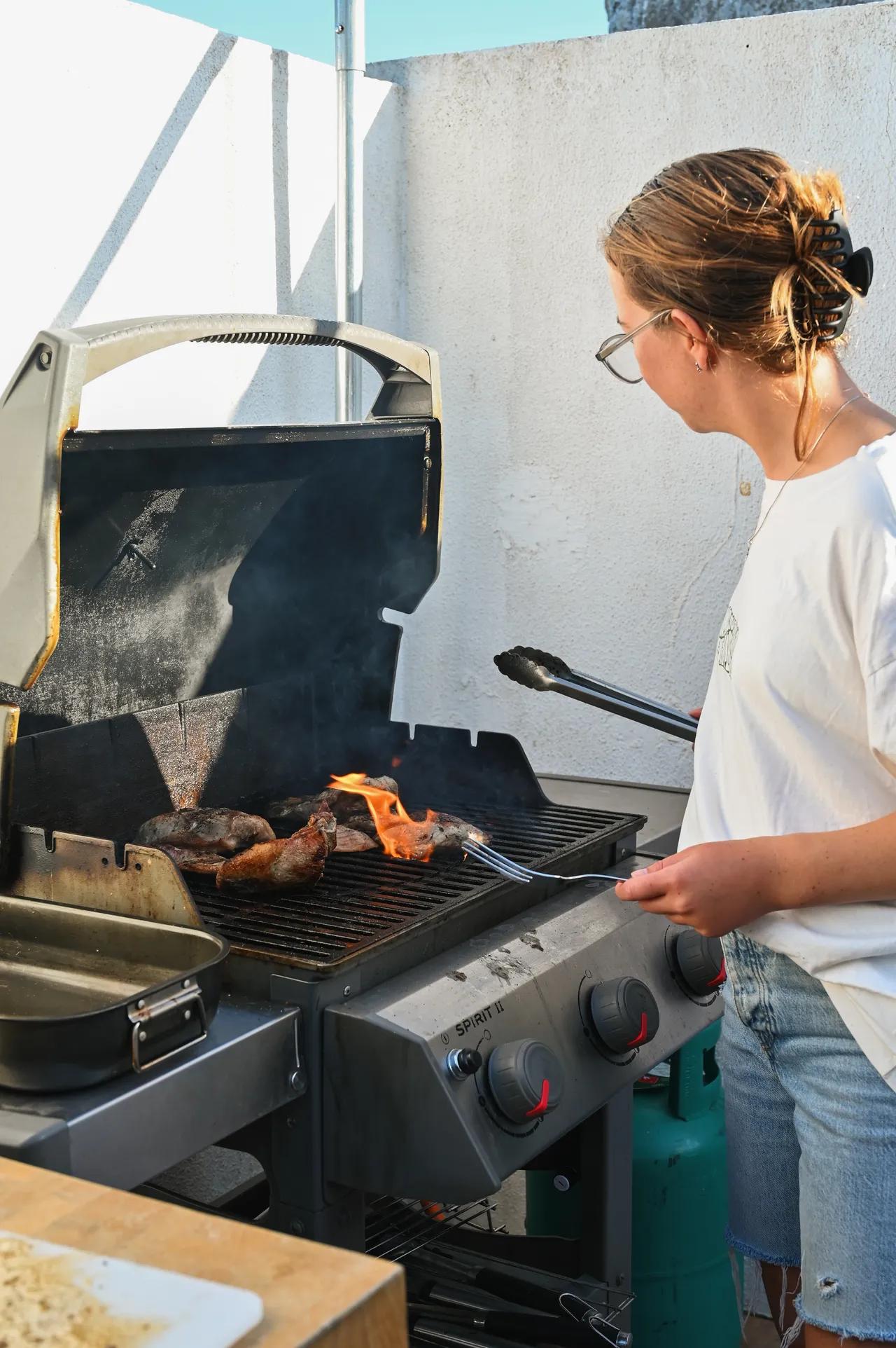 Personal grillar