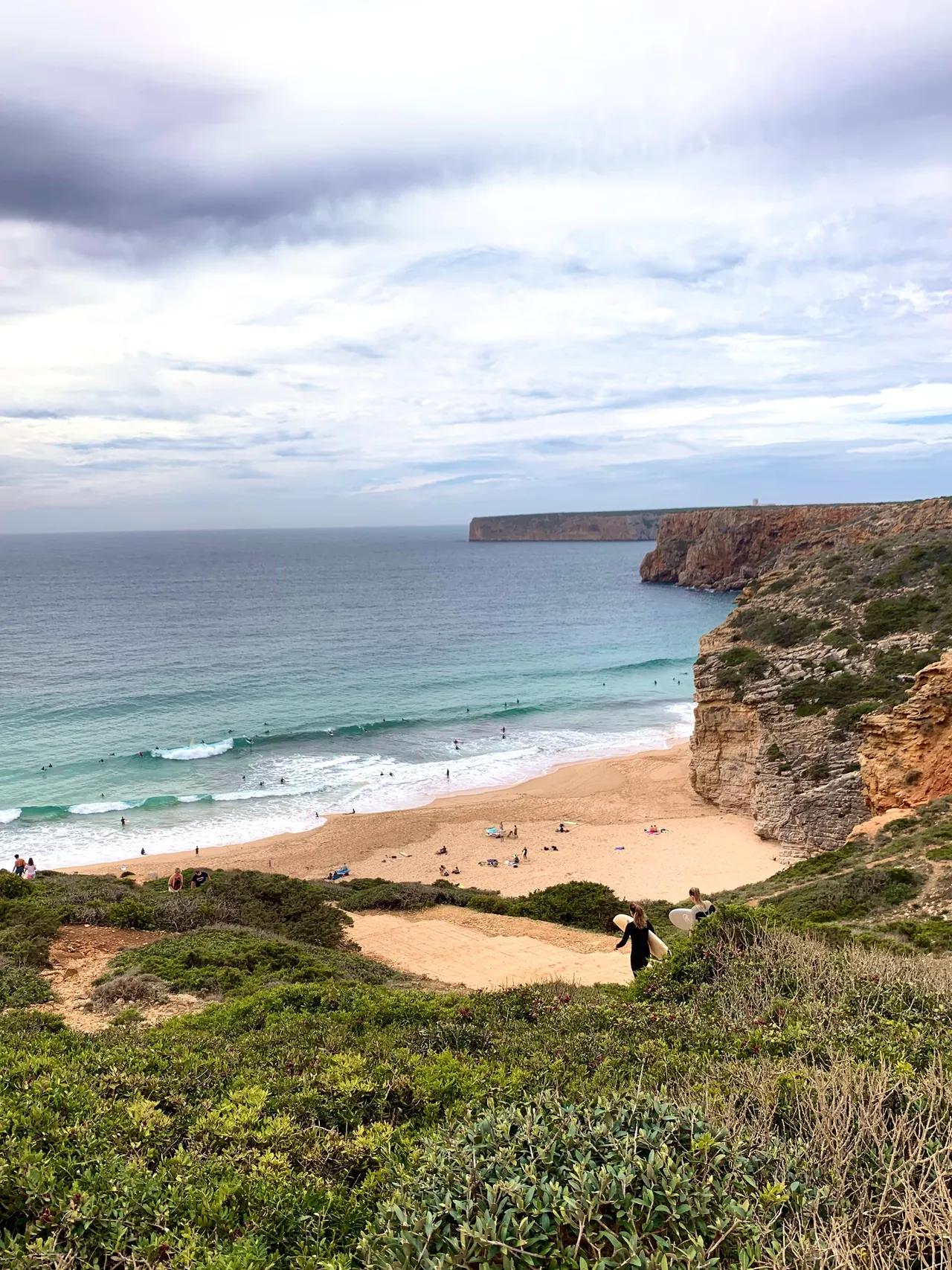 Strand på Algarve kusten