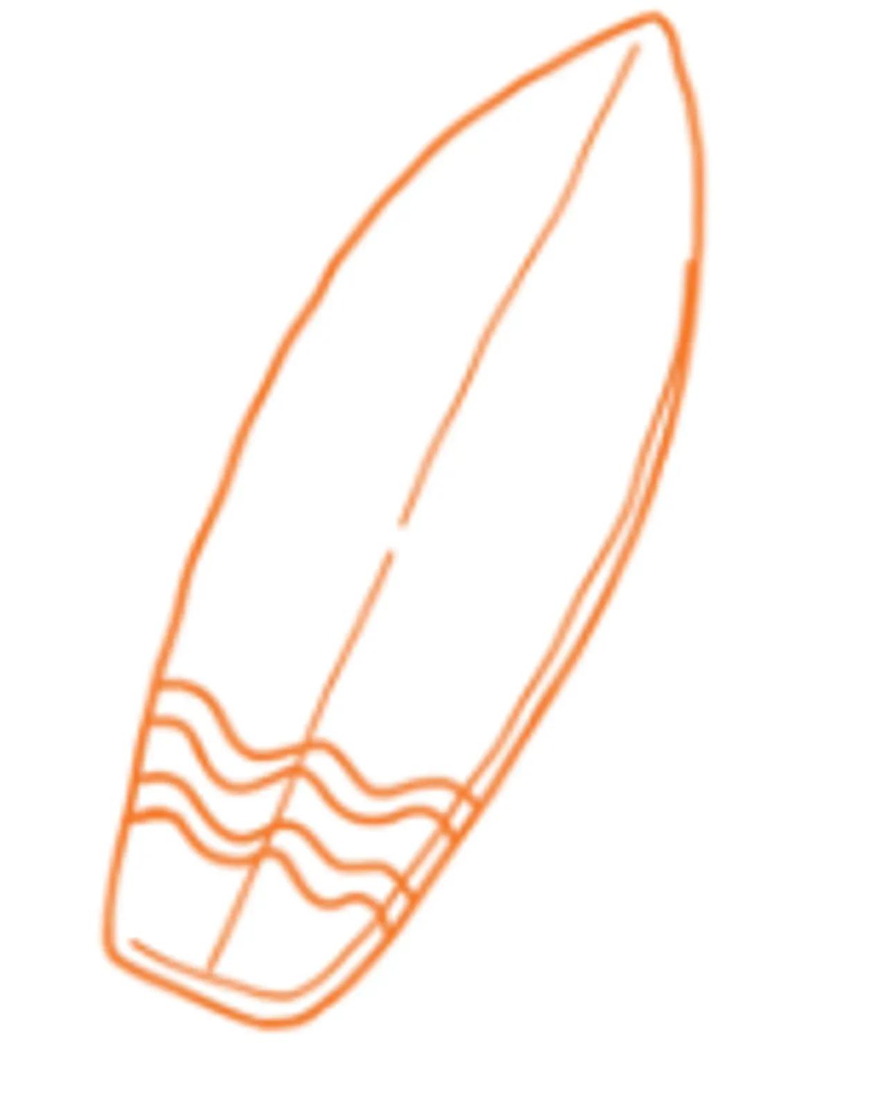 Surfbräda ikon