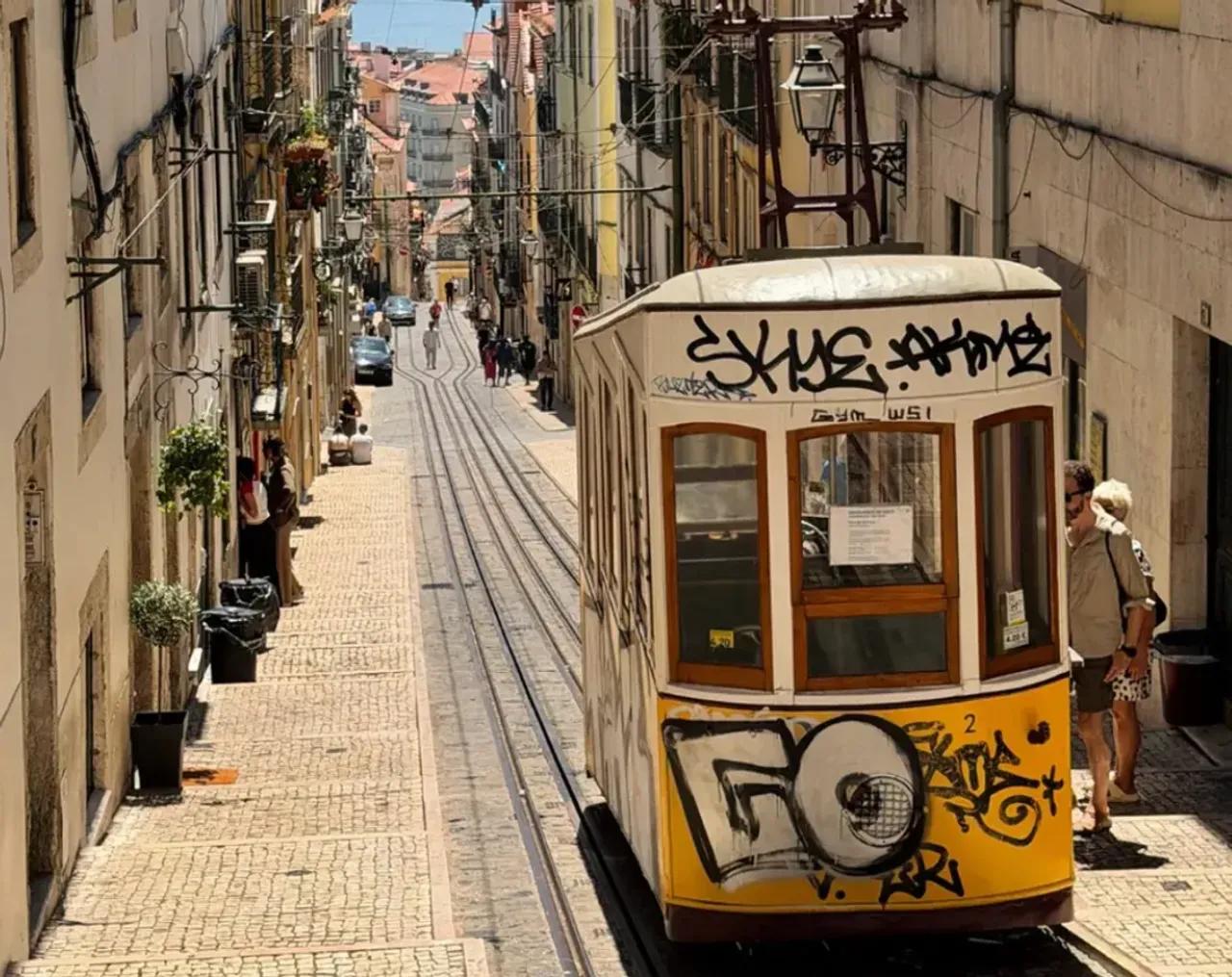 Spårvagn i Lissabon